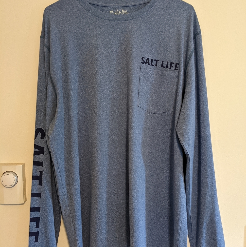 Salt Life Men's Large Long Sleeve UVapor